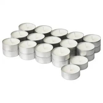 IKEA JÄMLIK Lumanare pastila parfumata, vanilie/bej deschis, 3.5 h