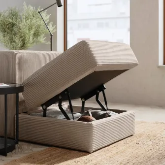 IKEA JÄTTEBO Canapea modulara 2locuri, Samsala gri-bej