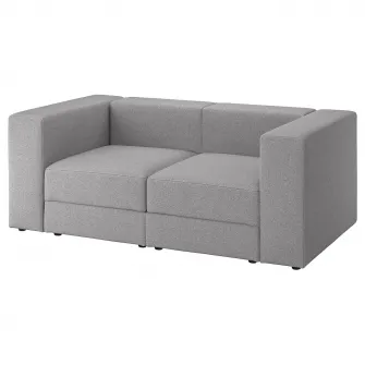 IKEA JÄTTEBO Canapea modulara 2locuri, Tonerud gri