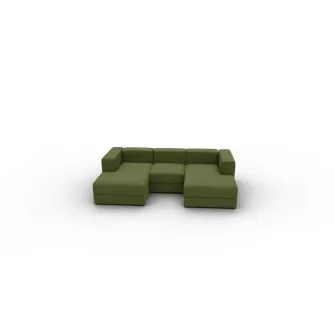 IKEA JÄTTEBO Canapea modulara 2locuri, Tonerud gri