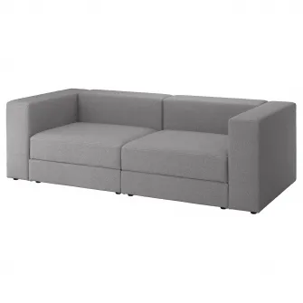 IKEA JÄTTEBO Canapea modulara 3 locuri, Tonerud gri