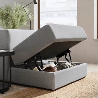 IKEA JÄTTEBO Canapea modulara 3 locuri, Tonerud gri
