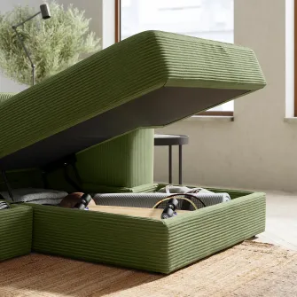 IKEA JÄTTEBO Module sezlong, Samsala galben-verde inchis