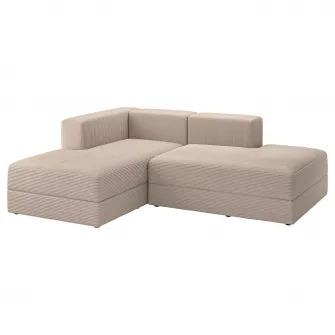 IKEA JÄTTEBO Module sezlong, Samsala gri-bej