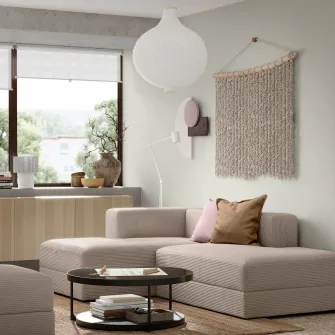 IKEA JÄTTEBO Module sezlong, Samsala gri-bej