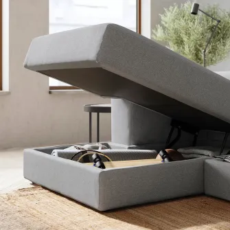 IKEA JÄTTEBO Module sezlong, Tonerud gri