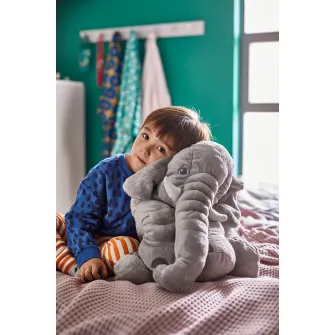 IKEA JÄTTESTOR Jucarie de plus, elefant/gri