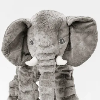 IKEA JÄTTESTOR Jucarie de plus, elefant/gri