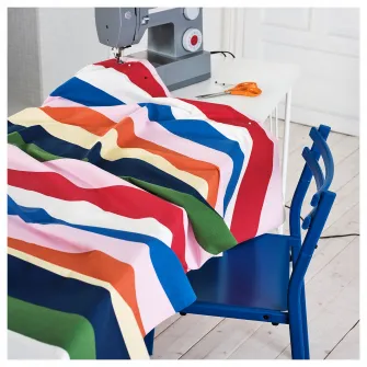 IKEA JÄTTEVÄDD Metraj pre-taiat, multicolor, 150x300 cm