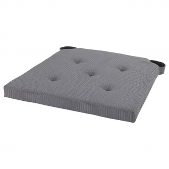 IKEA JUSTINA Perna scaun, gri, 42/35x40x4 cm