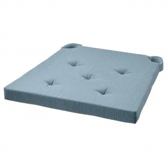 IKEA JUSTINA Perna scaun, gri-albastru, 42/35x40x4 cm