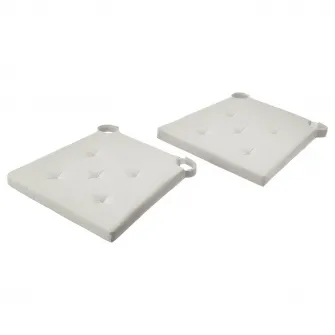 IKEA JUSTINA Perna scaun, natur, 42/35x40x4 cm