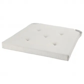 IKEA JUSTINA Perna scaun, natur, 42/35x40x4 cm