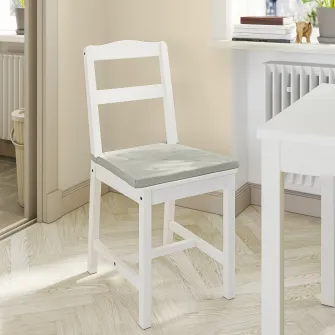 IKEA JUSTINA Perna scaun, verde deschis, 42/35x40x4 cm