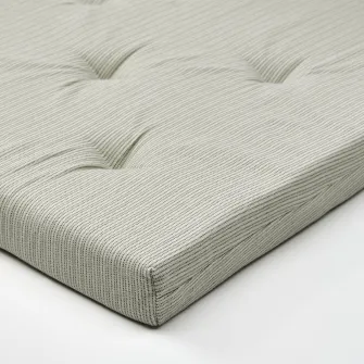 IKEA JUSTINA Perna scaun, verde deschis, 42/35x40x4 cm