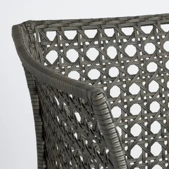 IKEA JUTHOLMEN Sectiune colt exterior, gri-maro inchis