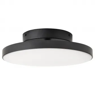 IKEA KABOMBA Plafoniera LED, mat/negru, 36 cm