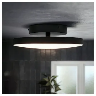 IKEA KABOMBA Plafoniera LED, mat/negru, 36 cm