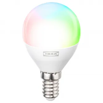 KAJPLATS bec LED, E14, 806 lm, smart spa+clr/glob/alb opac, 45 mm