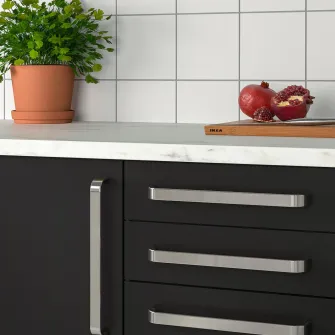 IKEA KALERUM Maner, aspect inox, 266 mm