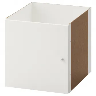 IKEA KALLAX Accesoriu cu usa, alb, 33x33 cm