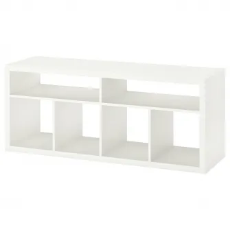 IKEA KALLAX Comoda TV, alb, 147x60 cm