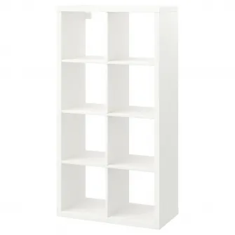IKEA KALLAX Etajera, alb, 77x147 cm