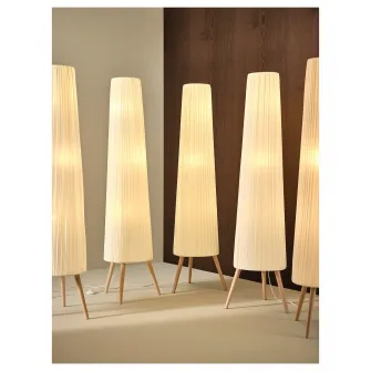 IKEA ÖKENSAND Lampadar, fag/alb