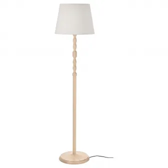 IKEA KINNAHULT Lampadar, frasin/alb, 150 cm
