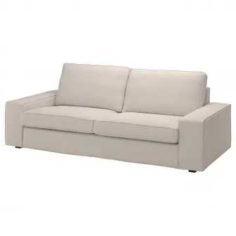 IKEA KIVIK Canapea 3 locuri, Tresund bej deschis