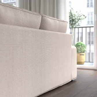 IKEA KIVIK Canapea 3 locuri, Tresund bej deschis