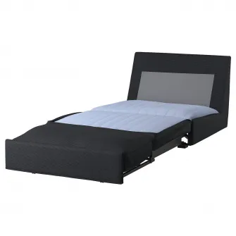 IKEA KIVIK Canapea extensibila 1 loc, Tresund antracit