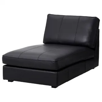 IKEA KIVIK Sezlong, Grann/Bomstad negru
