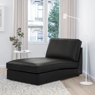 IKEA KIVIK Sezlong, Grann/Bomstad negru