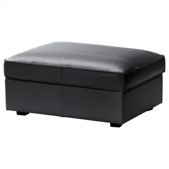 IKEA KIVIK Taburet, Grann/Bomstad negru