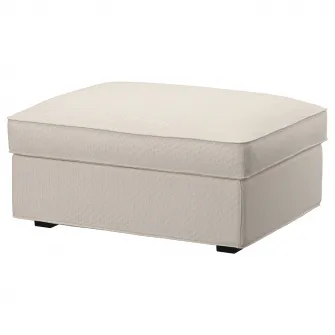 IKEA KIVIK Taburet cu depozitare, Tresund bej deschis