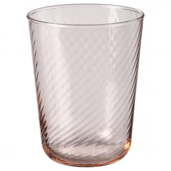 IKEA KLIPPLAX Pahar, dungat roz, 25 cl