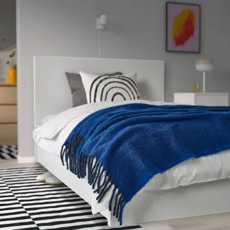 IKEA KLIPPOXEL Patura, albastru, 130x170 cm