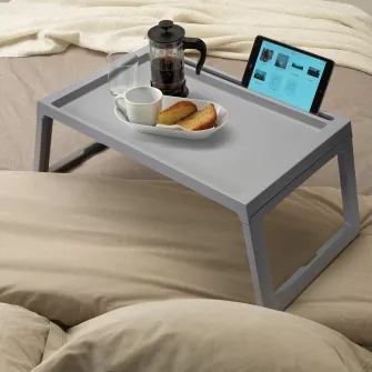 IKEA KLIPSK Tava mic-dejun, gri