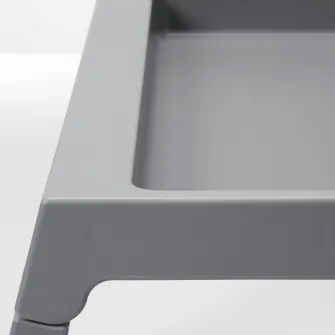 IKEA KLIPSK Tava mic-dejun, gri