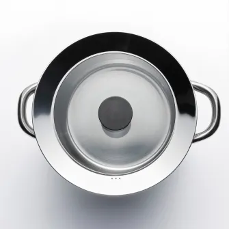 IKEA KLOCKREN Capac, sticla, 21 cm