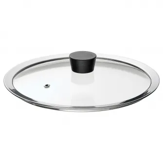 IKEA KLOCKREN Capac tigaie, sticla, 25 cm