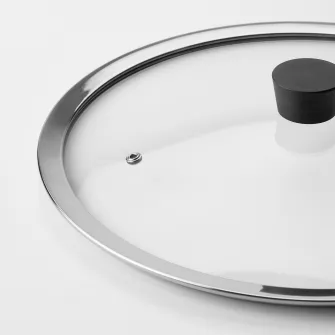 IKEA KLOCKREN Capac tigaie, sticla, 33 cm