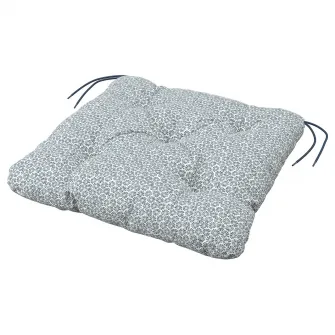 IKEA KLÖSAN Perna scaun exterior, albastru, 44x44 cm