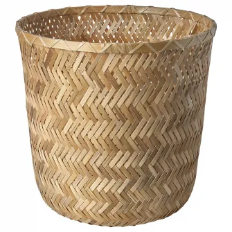 IKEA KLYNNON Ghiveci, lucrat manual bambus, 24 cm