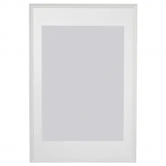 IKEA KNOPPÄNG Rama, alb, 61x91 cm