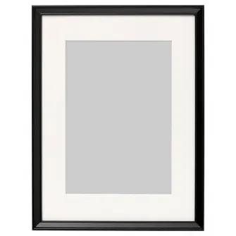 IKEA KNOPPÄNG Rama, negru, 30x40 cm