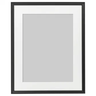 IKEA KNOPPÄNG Rama, negru, 40x50 cm