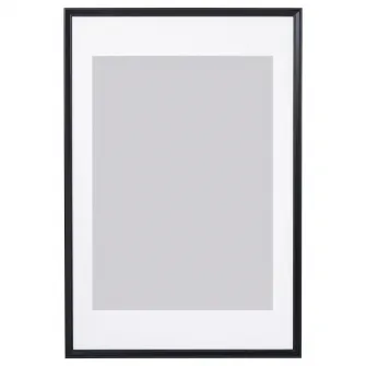 IKEA KNOPPÄNG Rama, negru, 61x91 cm