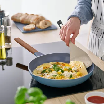 IKEA KNORRHANE Spatula, bej deschis/antracit, 32 cm